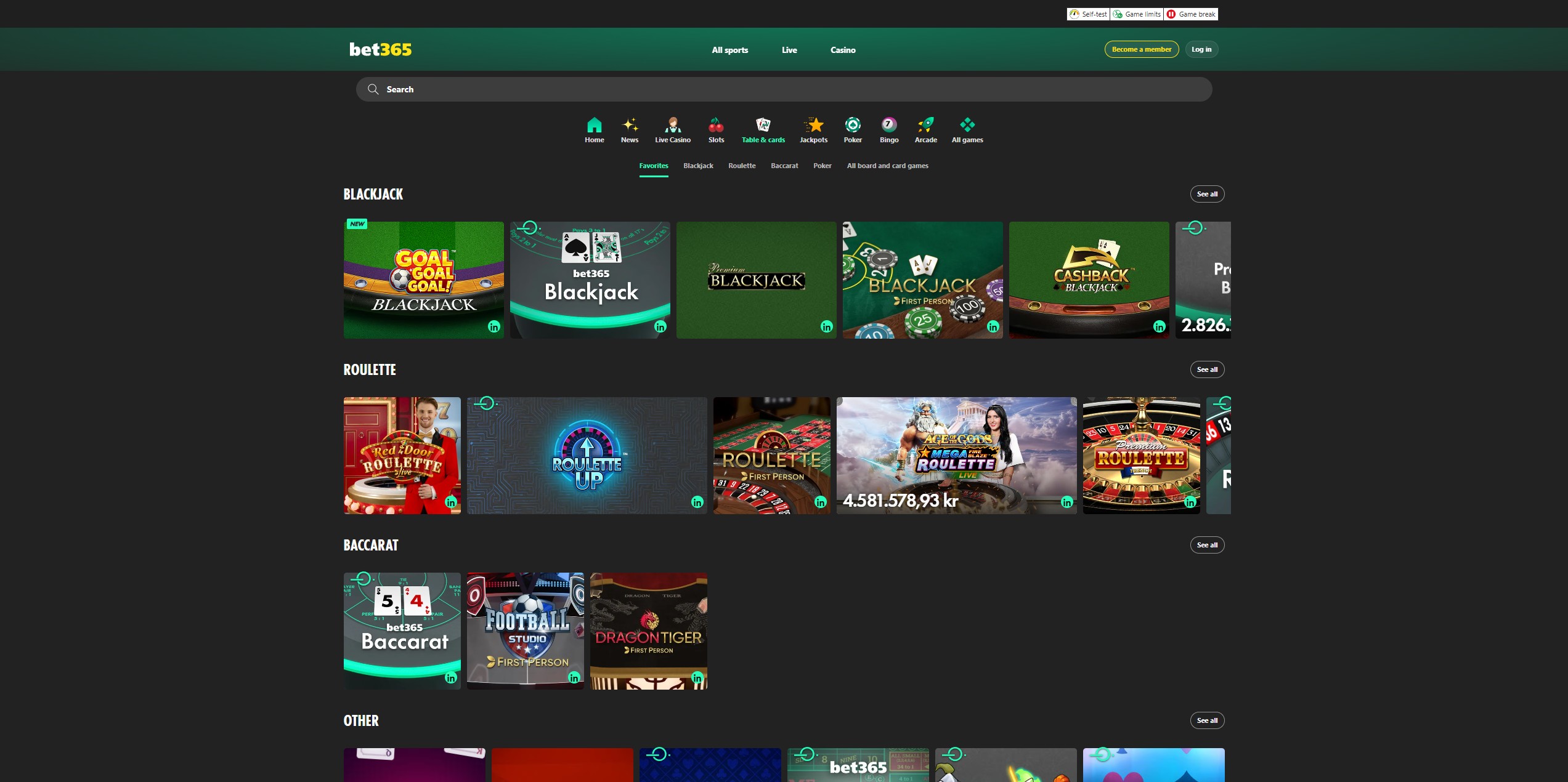Bet365 screenshot 4