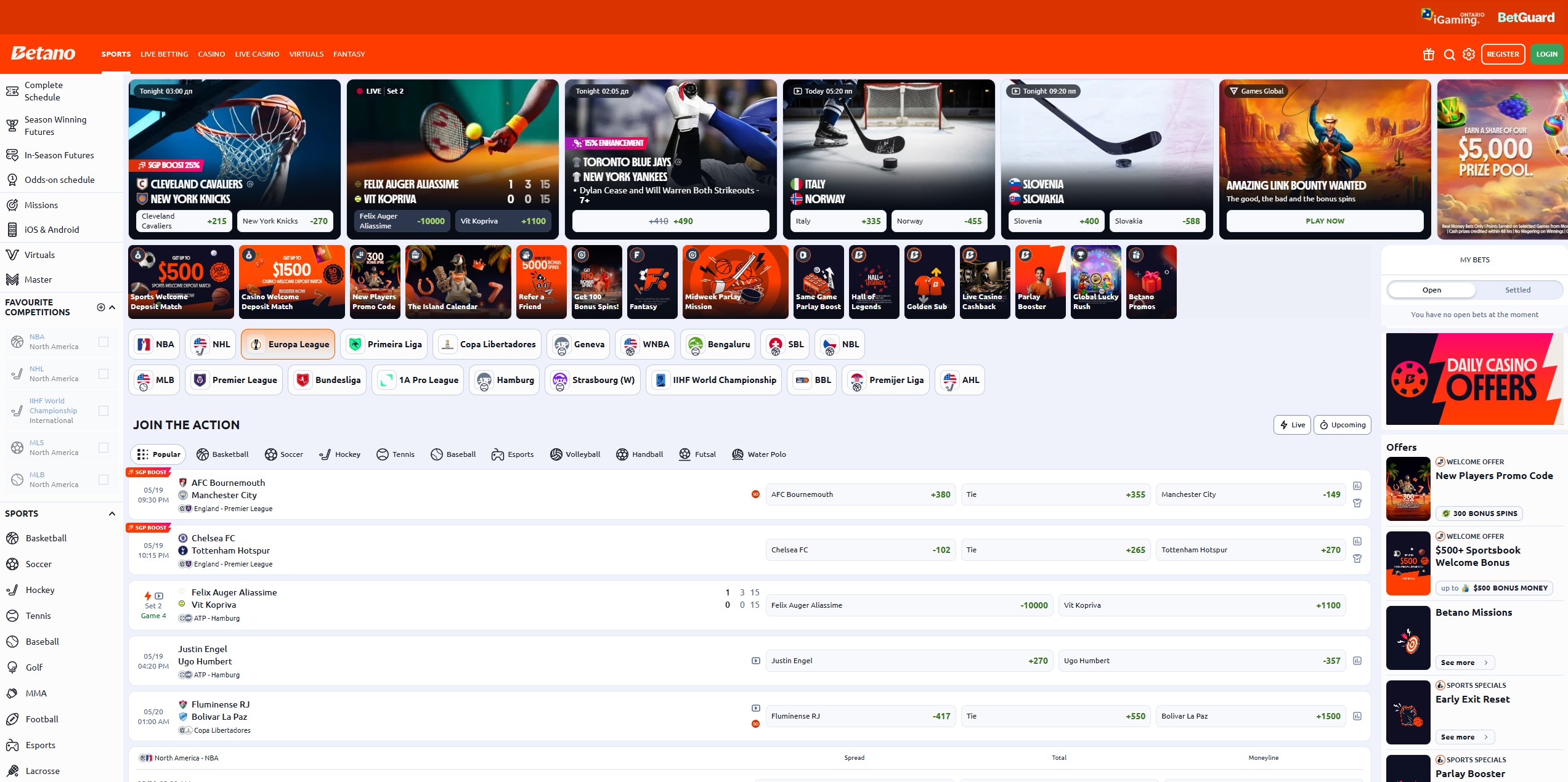 Betano Casino screenshot 1
