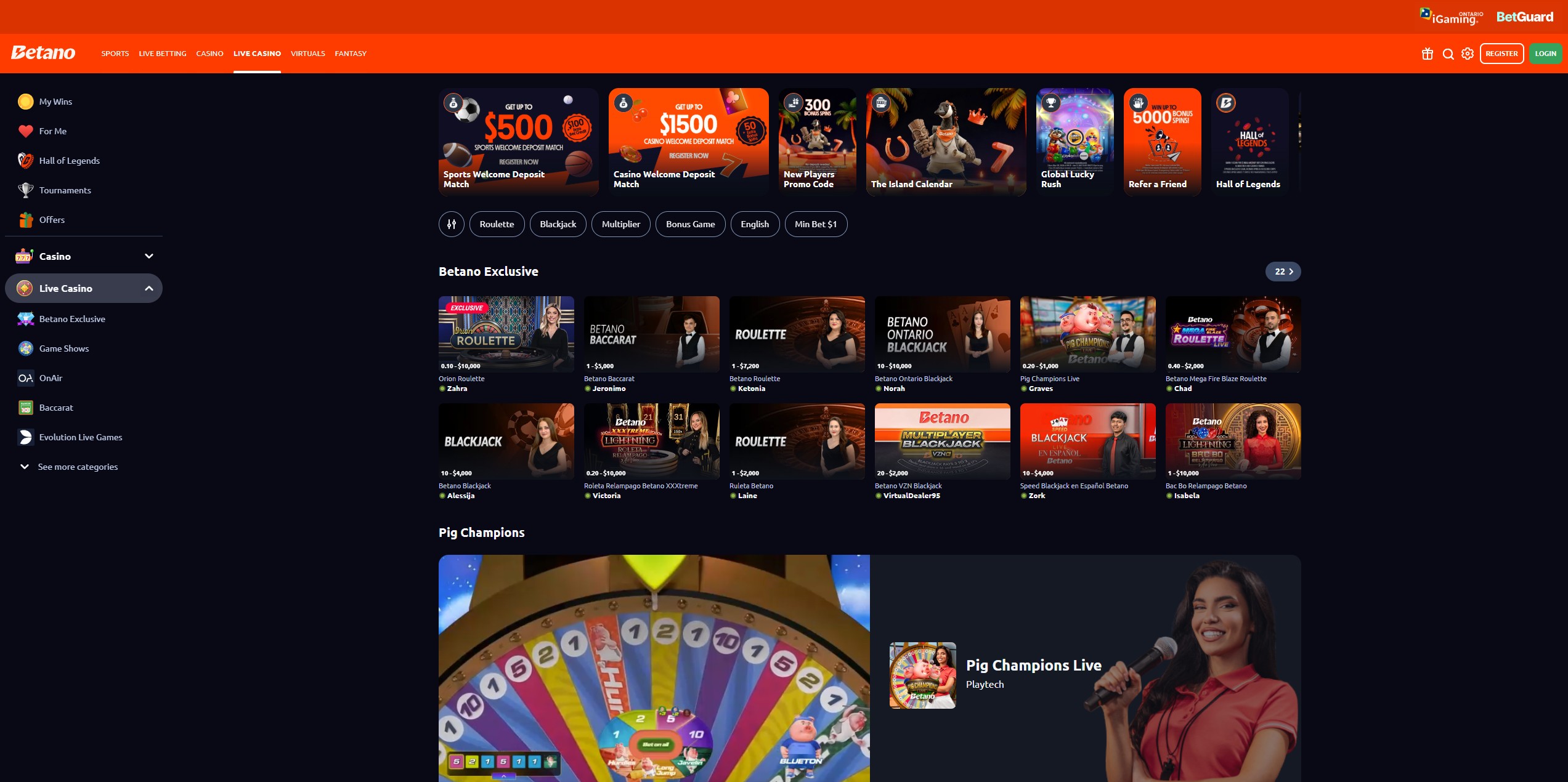 Betano Casino screenshot 4