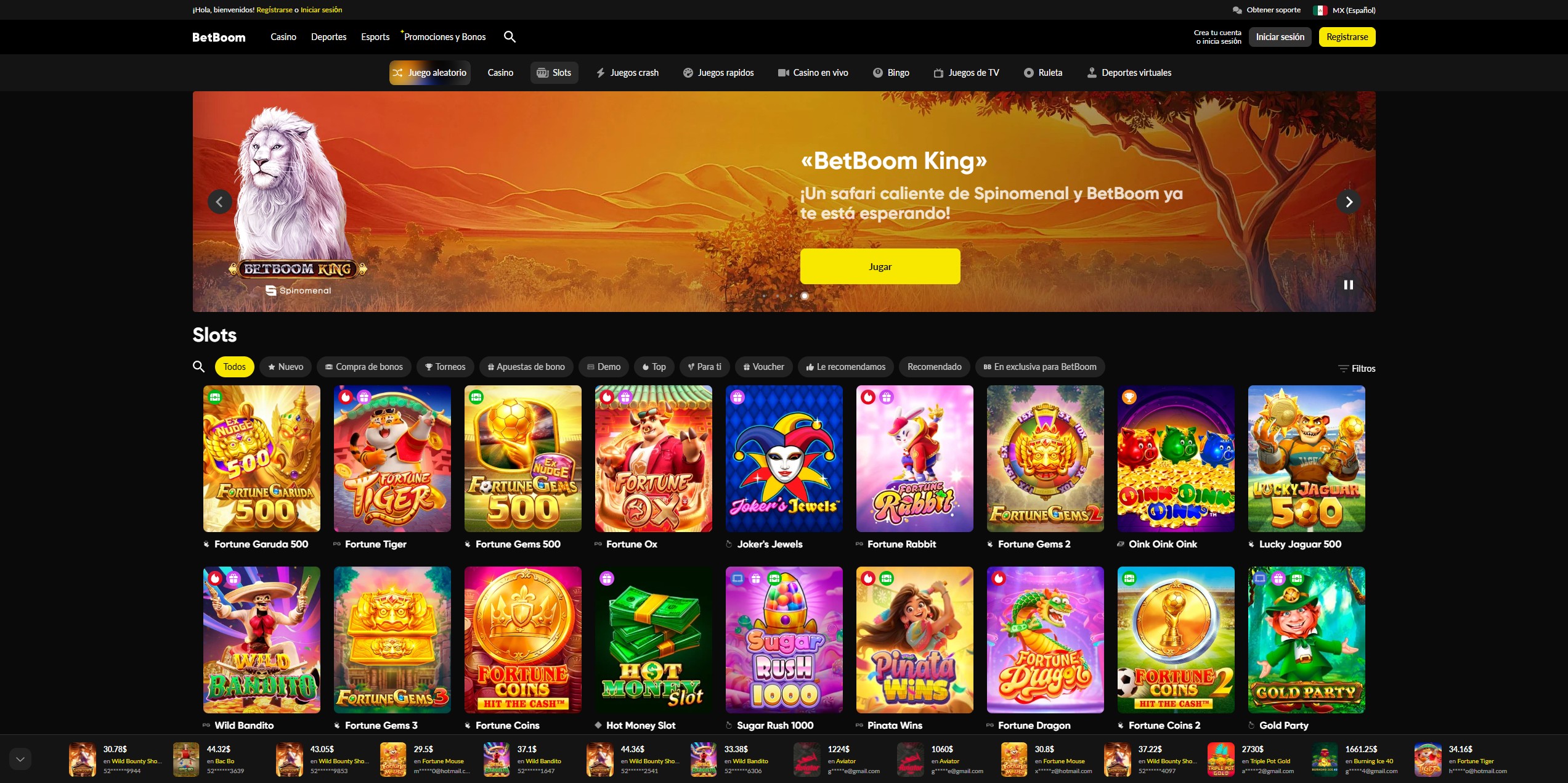 BetBoom Casino screenshot 2