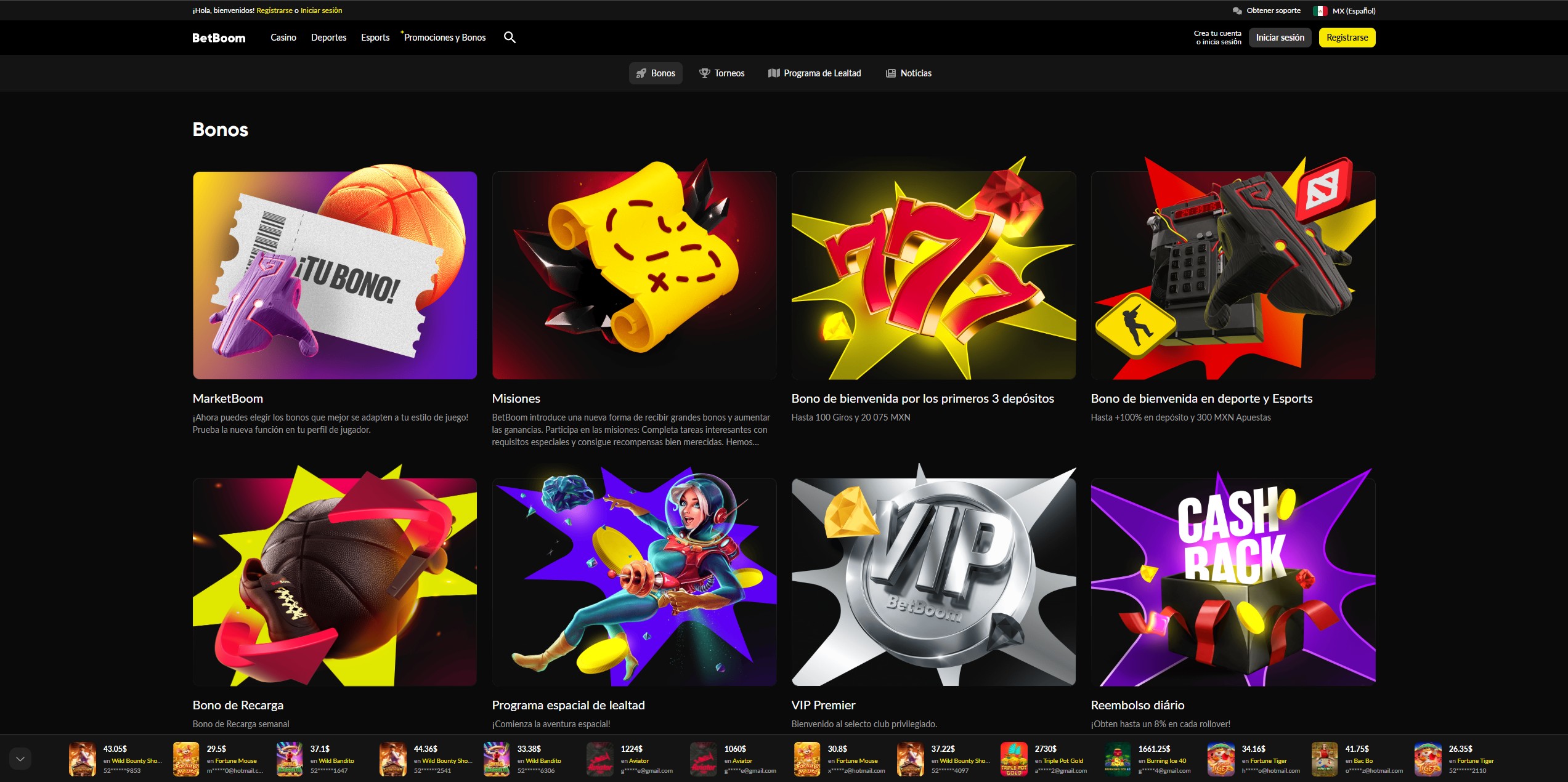 BetBoom Casino screenshot 3