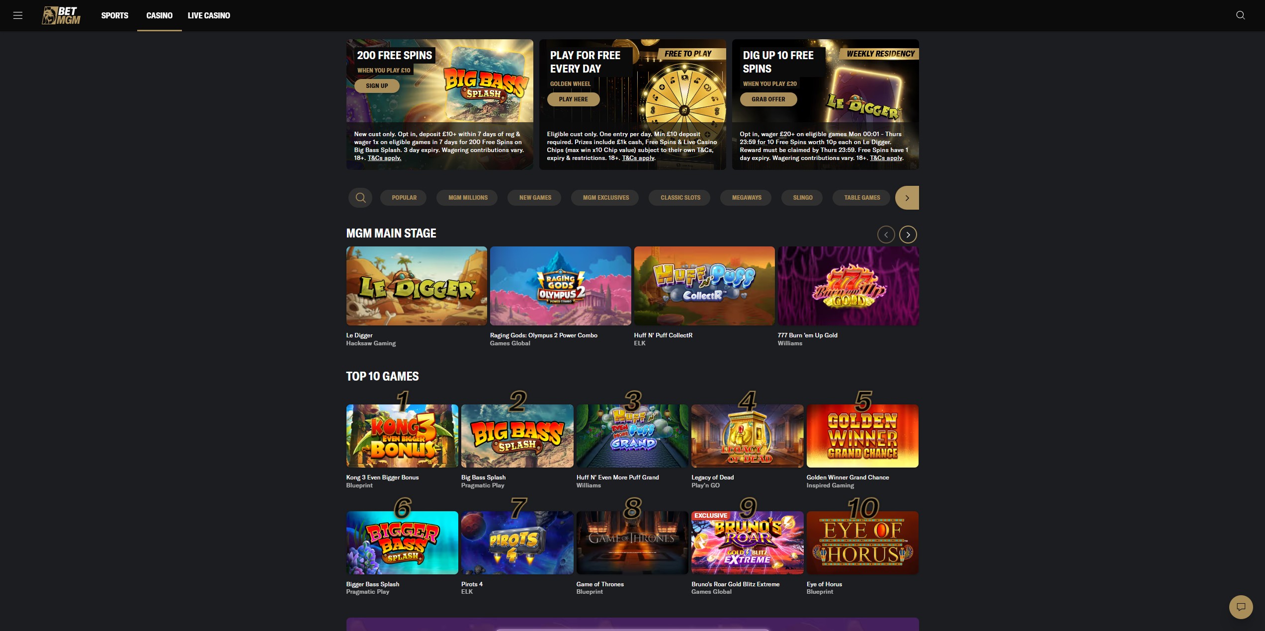 BetMGM Casino screenshot 2