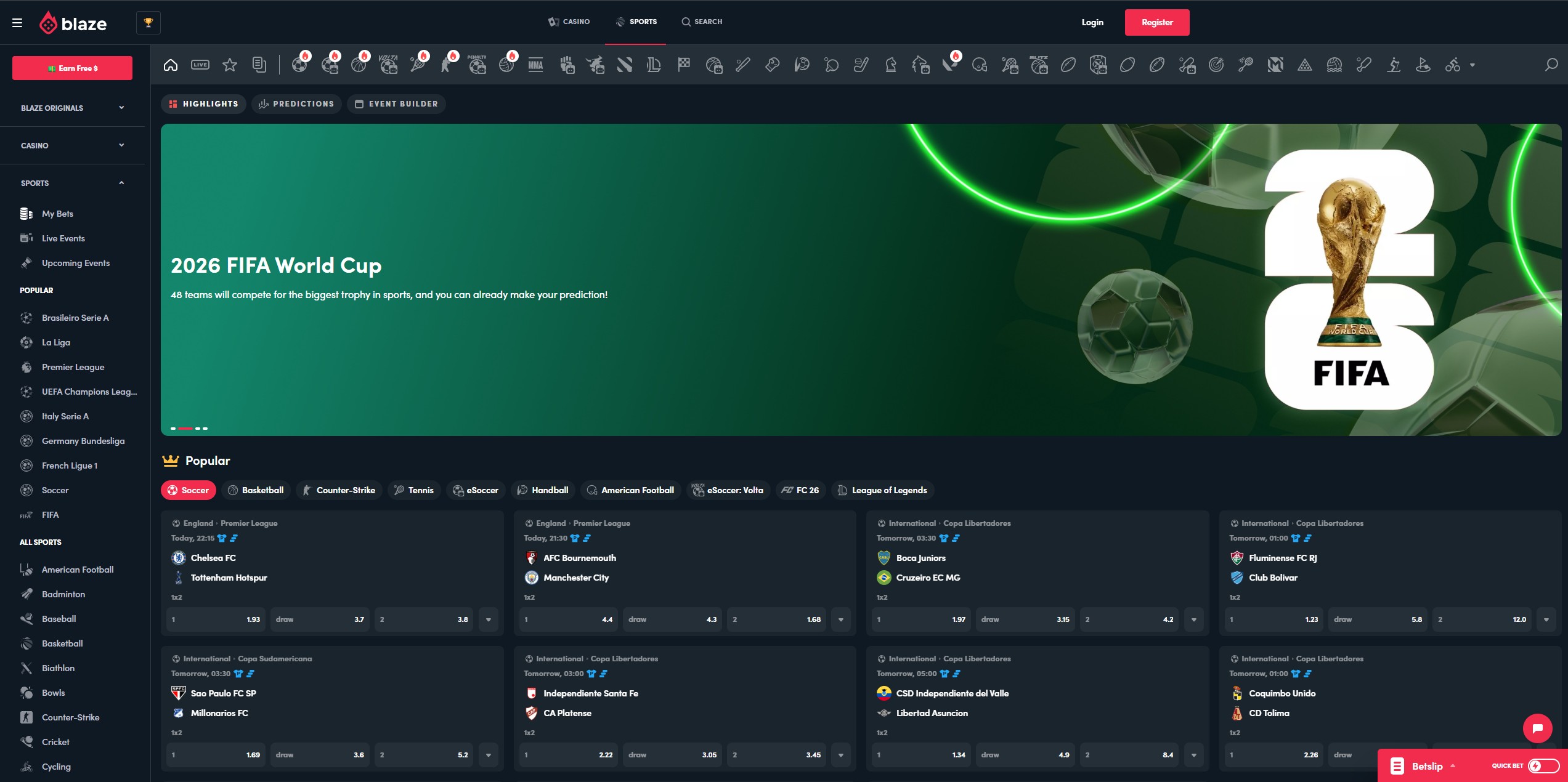 Blaze Casino screenshot 3