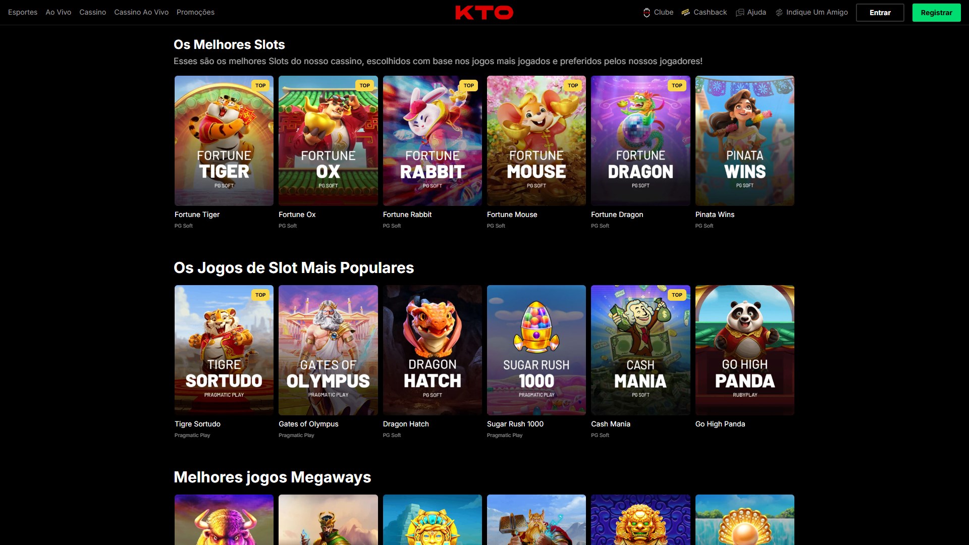 KTO Casino screenshot 5