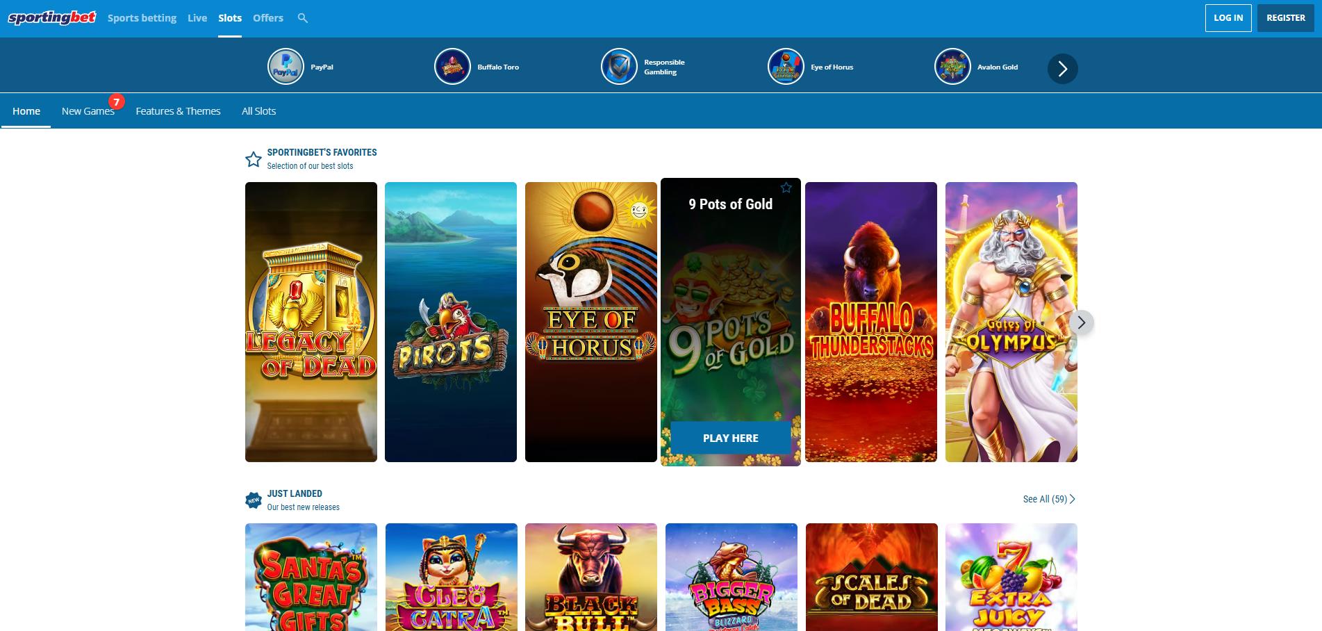 Sportingbet Casino screenshot 2