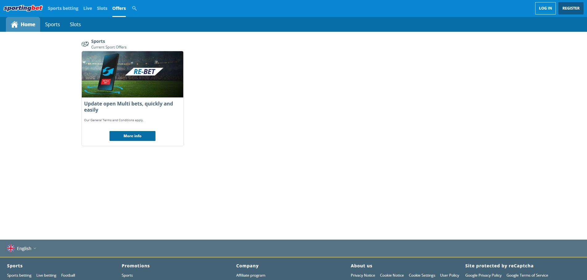 Sportingbet Casino screenshot 3