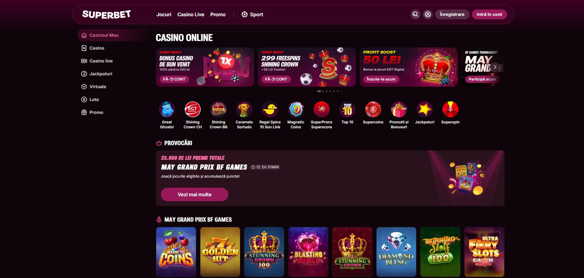Superbet Casino screenshot 2